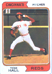 1974 Topps Baseball Cards      248     Tom Hall